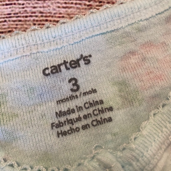 (20% OFF 4+) A30 Carter’s infant girls 3M rompers - Picture 2 of 2